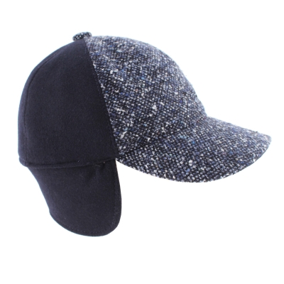 Мъжка бейзболна шапка с наушник Granadilla JG5615, Тъмносин, L
