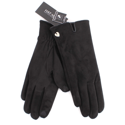 Ladies Touch Screen Gloves HatYou GL1204, Black