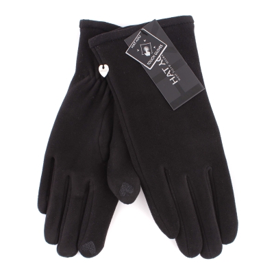 Дамски тъч скрийн ръкавици  HatYou GL1313, Черен
