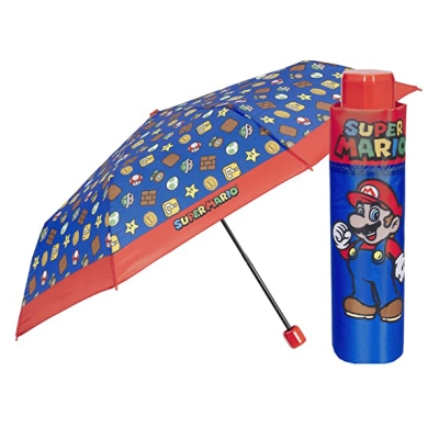Kid's folding umbrella Perletti Kids Super Mario 75059