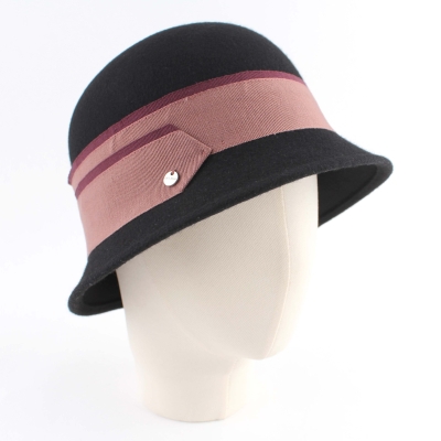 Pălărie de pâslă HatYou CF0296, Negru