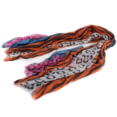 Дамски памучен шал HatYou SE0387, Многоцветен