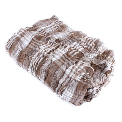 Летен шал Pulcra Venere, 80х185 см, Кафяв