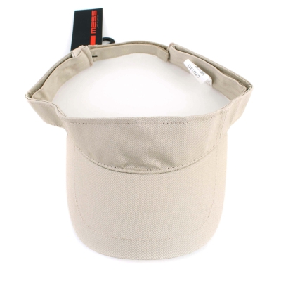 Ladies' cotton visor MESS CTM1311, Beige