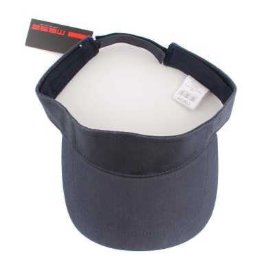 Ladies' cotton visor MESS CTM1311, Dark blue