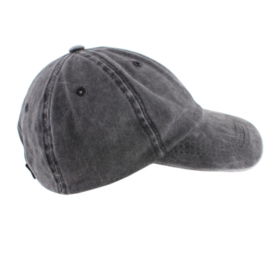 Бейзболна памучна шапка MESS CTM1575, Черен