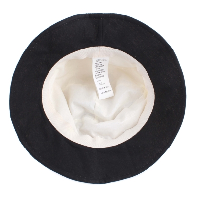 Дамска шапка от лен и памук Granadilla JG6001, Натурален/Черен