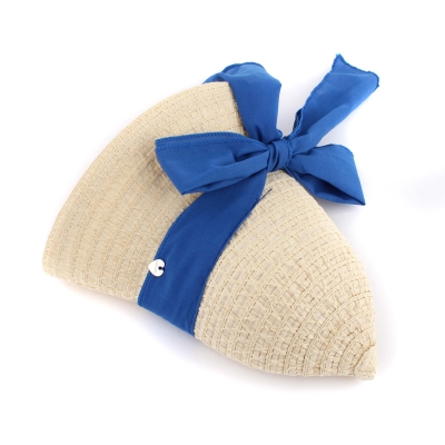 Дамска лятна шапка HatYou CEP0423, Синя лента