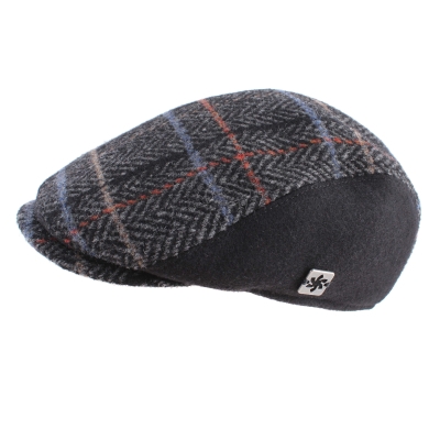 Men's wool cap Granadilla JG5620,  Plaid/Black