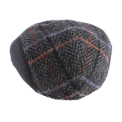 Men's wool cap Granadilla JG5620,  Plaid/Black
