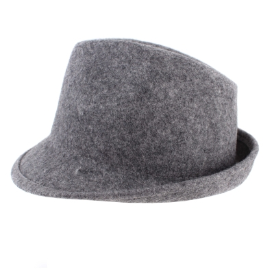 Ladies' felt hat HatYou CF0026, Dark grey melange