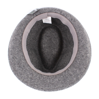 Ladies' felt hat HatYou CF0026, Dark grey melange