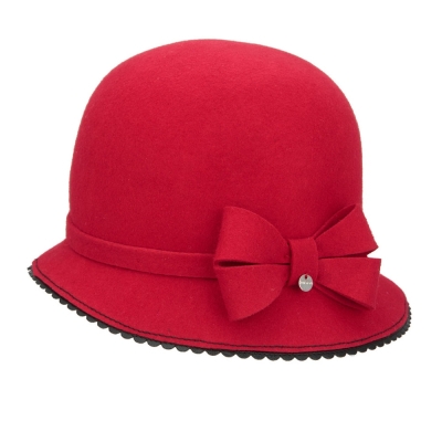 Ladies' felt hat HatYou CF0161, Red