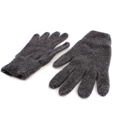 Ladies' Knitted Gloves HatYou GL0012, Dark grey
