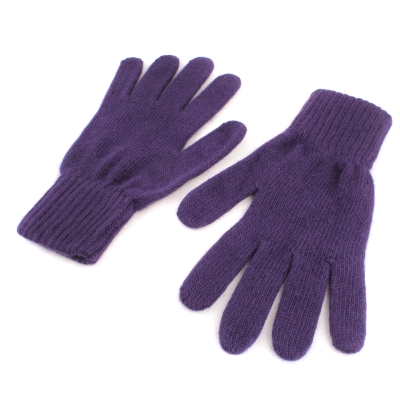 Ladies' Knitted Gloves HatYou GL0012, Purple