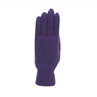 Дамски плетени ръкавици HatYou GL0012, Пурпурен