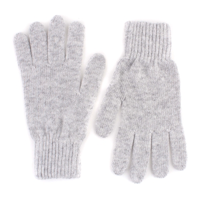 Дамски плетени ръкавици HatYou GL0012, Светлосив