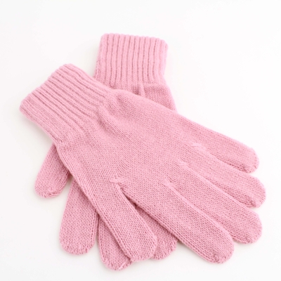 Mănuși tricotate pentru femei HatYou GL0012, Roz