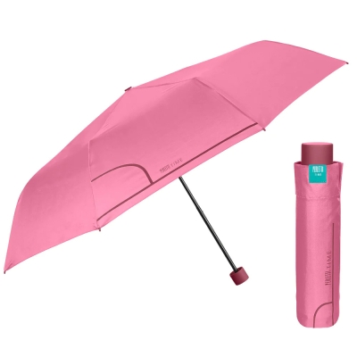 Дамски неавтоматичен чадър Perletti Time 26292, Розов