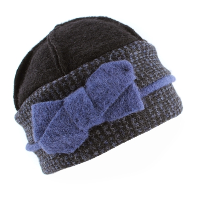 Ladies' winter hat HatYou CP3084, Black/Blue