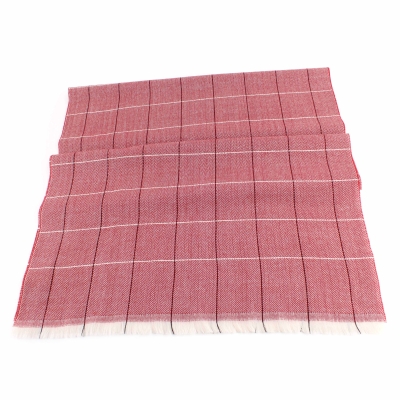Fine wool scarf Ma.Al.Bi. MAB554 62/6, 50x180 cm, Rеd