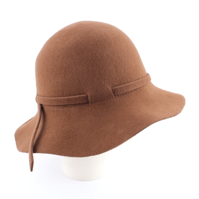Ladies' felt hat HatYou CF0259, Caramel