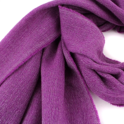 Pulcra Thai winter scarf, 53x180 cm, Purple