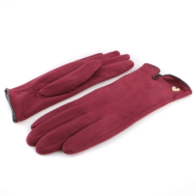 Дамски тъчскрийн ръкавици  HatYou GL1204, Бургунди