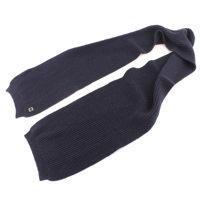 Granadilla JG5190&5191&5192 Men's Wool & Cashmere Scarf, Hat & Gloves Set, Navy Blue