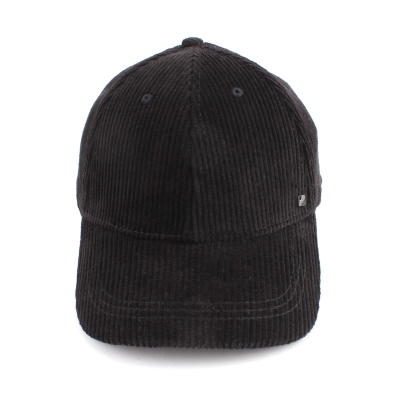 Мъжка бейзболна шапка от памучно кадифе HatYou CP2995, Черен