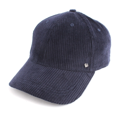 Şapcă de baseball din velur din bumbac pentru bărbaţi HatYou CP2995, Albastru închis