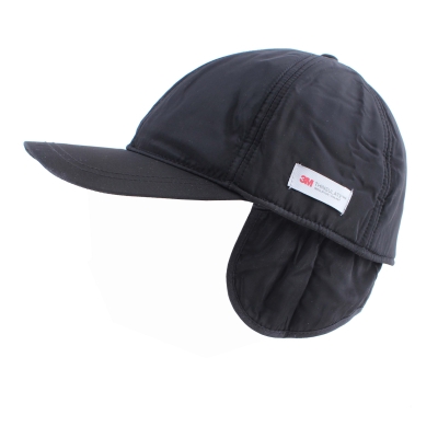 Бейзболна шапка от водоотблъскваща материя  с наушник HatYou CP1101, Черен