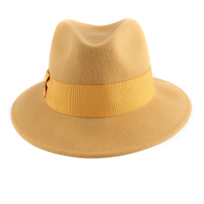 Ladies' felt hat HatYou CF0334, Mustard