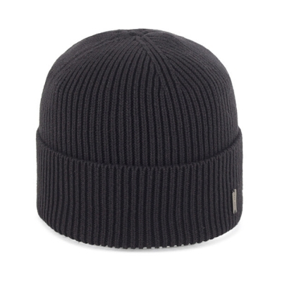 Men's Knitted Cotton Hat HatYou CTM2053, Black
