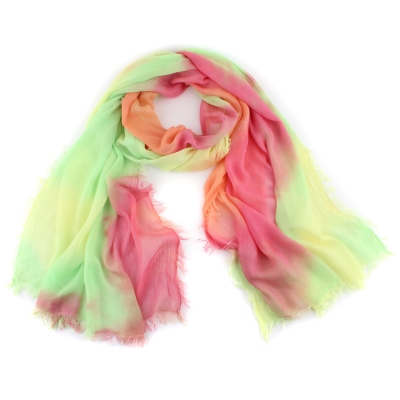 Ladies' summer scarf Pulcra Samoa, 74x197 cm, Multicolor
