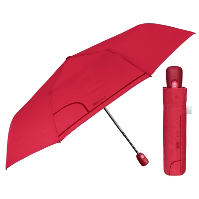 Ladies' automatic Open-Close umbrella Perletti Time 26355, Red