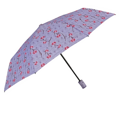 Ladies' automatic Open-Close umbrella Perletti Technology 21776, Violet