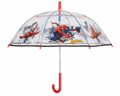 Детски прозрачен чадър Perletti Kids Spiderman 75395