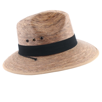 Мъжка лятна шапка тип федора Fratelli Mazzanti FM 7634, Натурален
