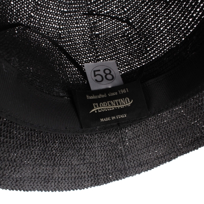 Дамска лятна шапка Fratelli Mazzanti FM 8131, Черен