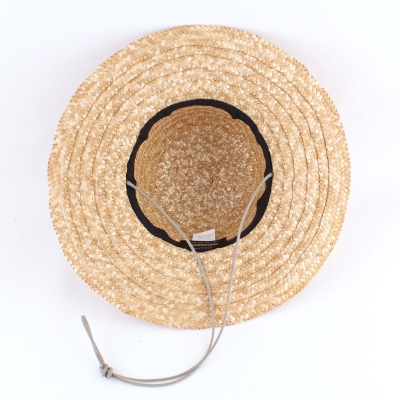 Ladies' straw hat Fratelli Mazzanti FM 8743, Natural