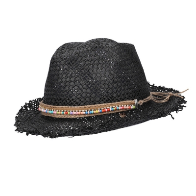 Дамска лятна шапка HatYou CEP0839, Черен
