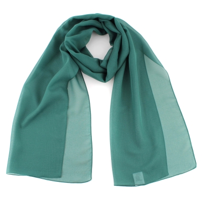 Ladies' scarf HatYou SI0760, 40x160 cm, Dark green