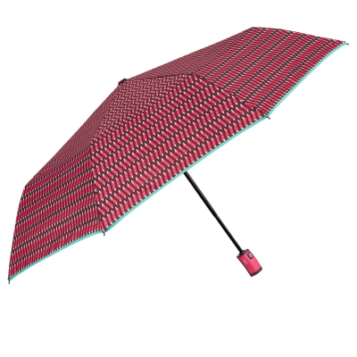 Ladies' automatic Open-Close umbrella Perletti Technology 21778, Pink