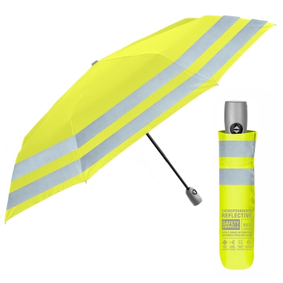 Automatic Open-Close umbrella Perletti  Technology 21739, Yellow