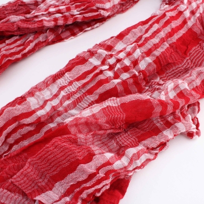 Summer scarf Pulcra Venere, 80x185 cm, Red