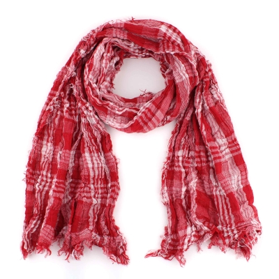 Summer scarf Pulcra Venere, 80x185 cm, Red