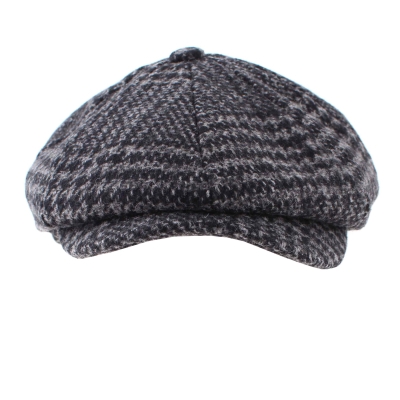 Men's wool cap HatYou CP4036, Grey-black