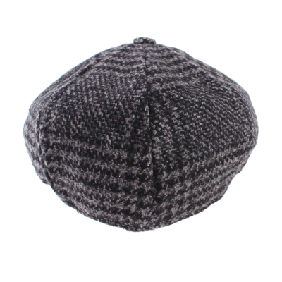 Men's wool cap HatYou CP4036, Grey-black