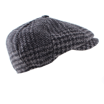 Men's wool cap HatYou CP4036, Grey-black